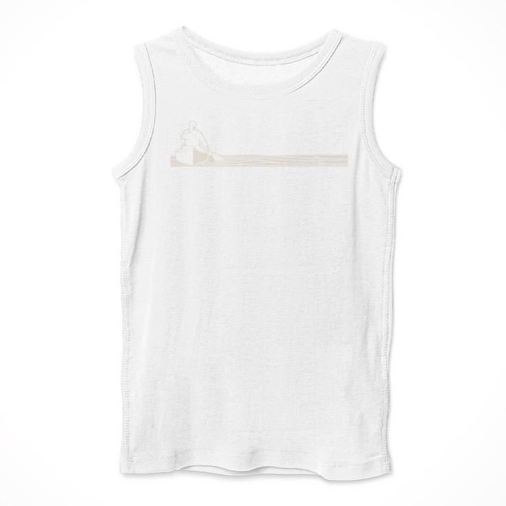 Canoeing Minimal River Lake Canoe Sweatshirt Men Tank Top Canoeing Minimal River Lake Canoe Sweatshirt Men Tank Top