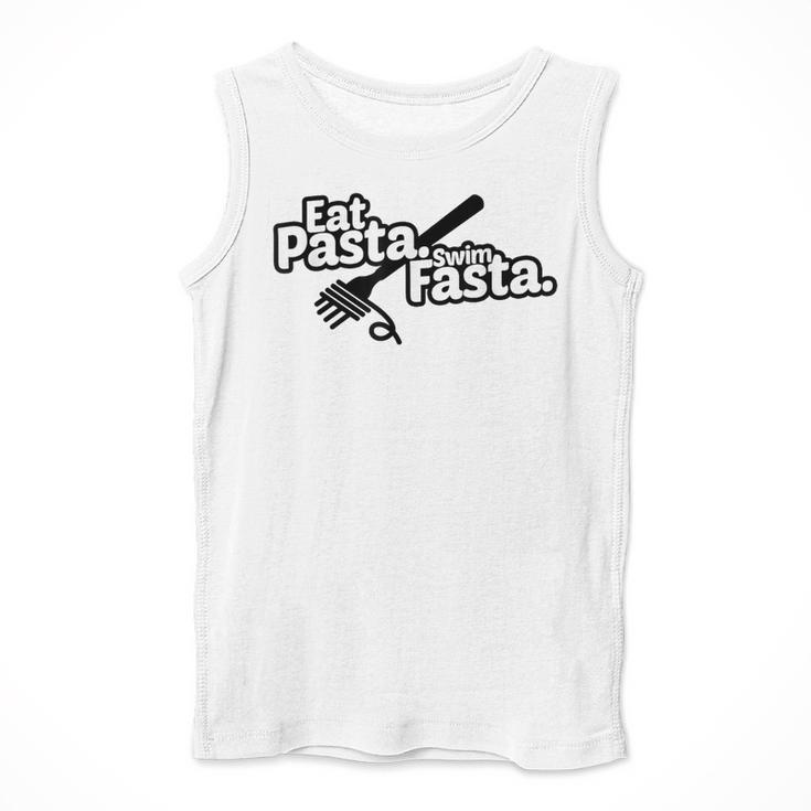 Eat Pasta Swim Fasta Swimmer Tshirt Swimming Men Tank Top Eat Pasta Swim Fasta Swimmer Tshirt Swimming Men Tank Top