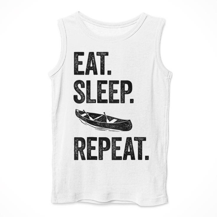 Eat Sleep Canoe Repeat Canoeing Outdoors Raglan Baseball Tee Men Tank Top Eat Sleep Canoe Repeat Canoeing Outdoors Raglan Baseball Tee Men Tank Top