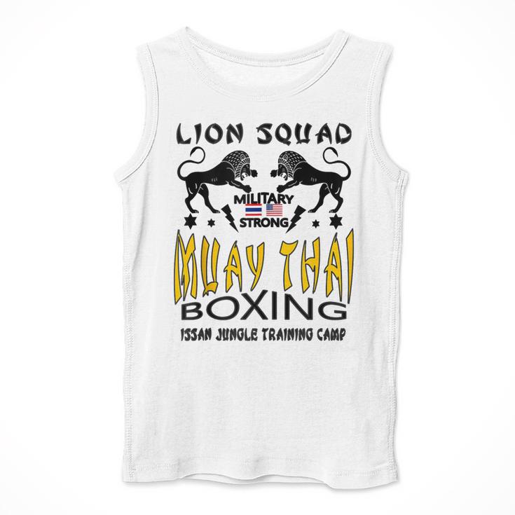 LION SQUAD THAILAND KICKBOXING MUAY THAI MMA TRAINING Men Tank Top LION SQUAD THAILAND KICKBOXING MUAY THAI MMA TRAINING Men Tank Top
