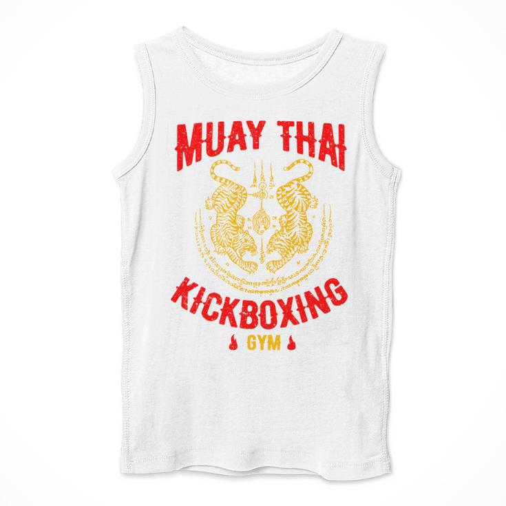 Muay Thai Tiger Kickboxing Gym MMA Street Fight Kickboxing Men Tank Top