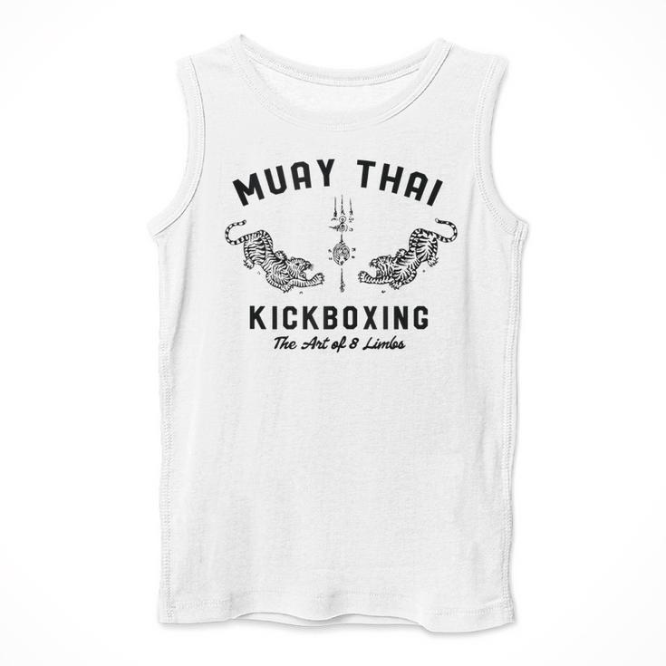 Muay Thai Twin Tigers MMA Warrior Fight Men Tank Top Muay Thai Twin Tigers MMA Warrior Fight Men Tank Top