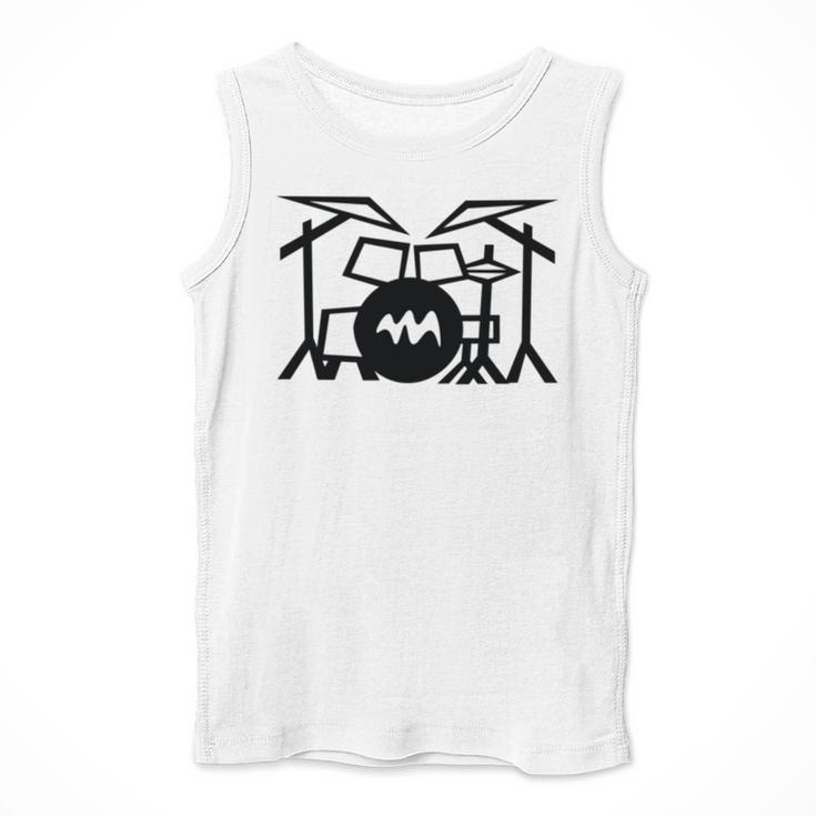 Retro Drum Kit Men Tank Top Retro Drum Kit Men Tank Top