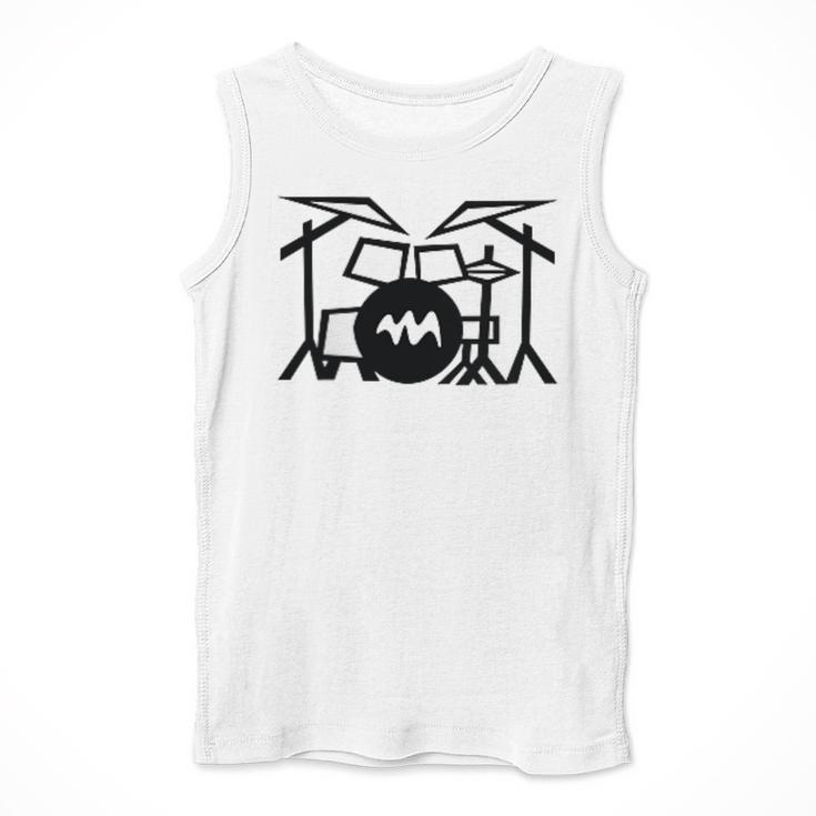 Retro Drum Kit Raglan Baseball Tee Men Tank Top Retro Drum Kit Raglan Baseball Tee Men Tank Top