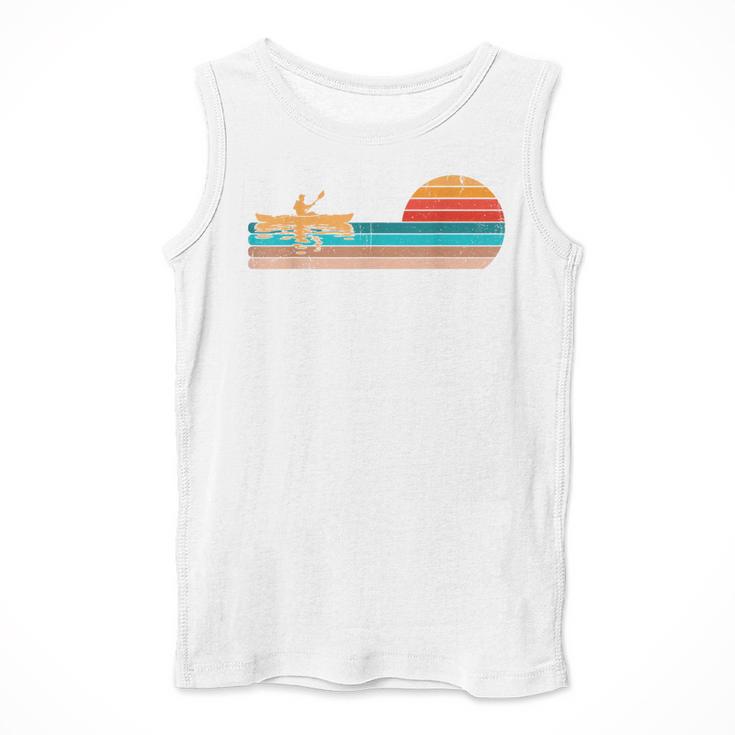 Retro Vintage For Canoeists And Paddle Men Tank Top