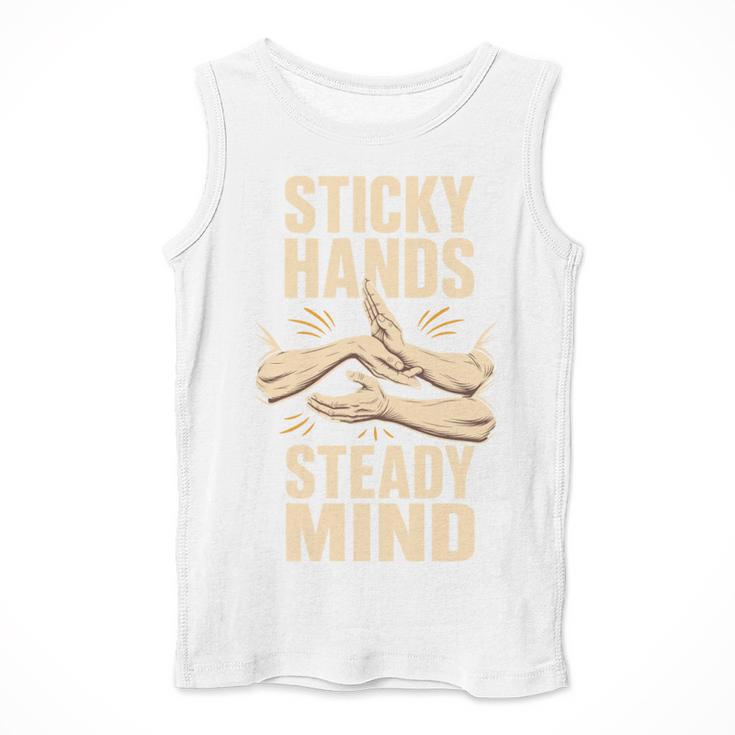 Sticky Hands Steady Mind Muay Thai Boxing Men Tank Top Sticky Hands Steady Mind Muay Thai Boxing Men Tank Top