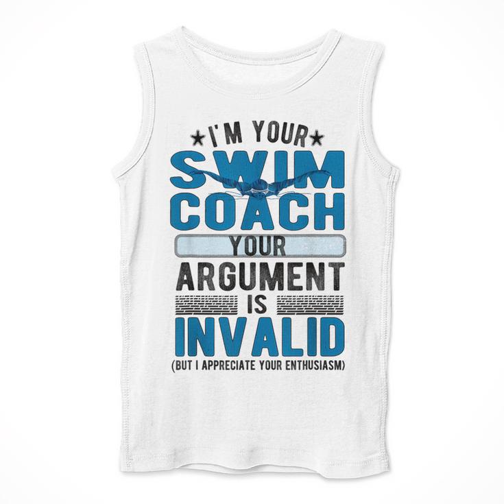 Swim Coach Swimming Coach Men Tank Top Swim Coach Swimming Coach Men Tank Top