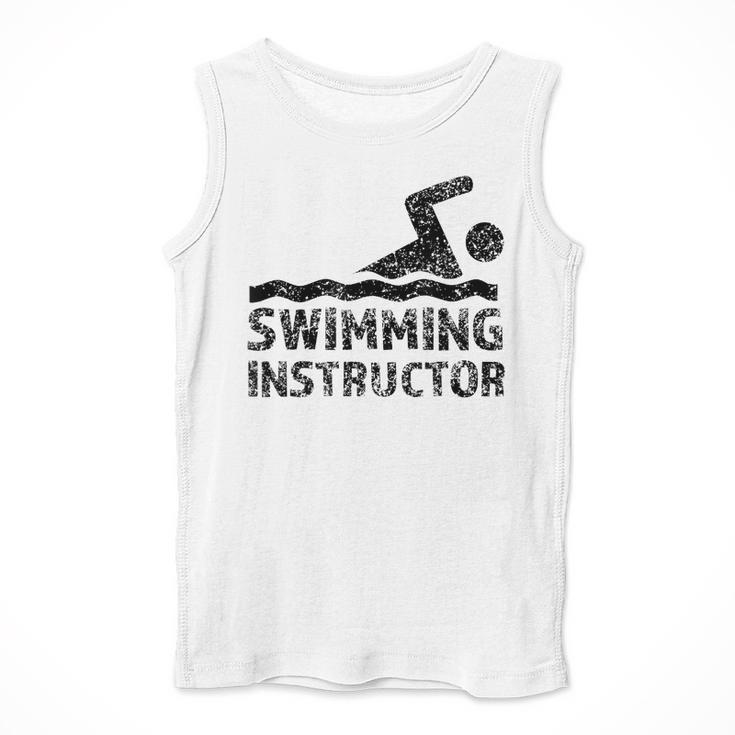 Swimming Instructor Lesson Swim Coach Men Tank Top Swimming Instructor Lesson Swim Coach Men Tank Top