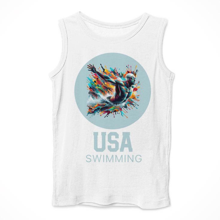 SWIMMING SPORT COMPETITIVE SWIM Men Tank Top SWIMMING SPORT COMPETITIVE SWIM Men Tank Top