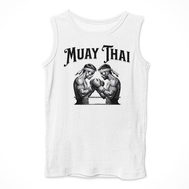 Thai Boxing Muay Thai Boxer Men Tank Top Thai Boxing Muay Thai Boxer Men Tank Top