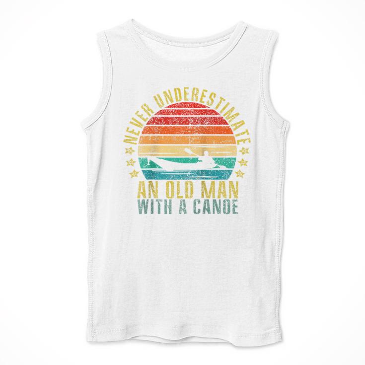 Never Underestimate An Old Man With a Canoe Retro Raglan Baseball Tee Men Tank Top Never Underestimate An Old Man With a Canoe Retro Raglan Baseball Tee Men Tank Top