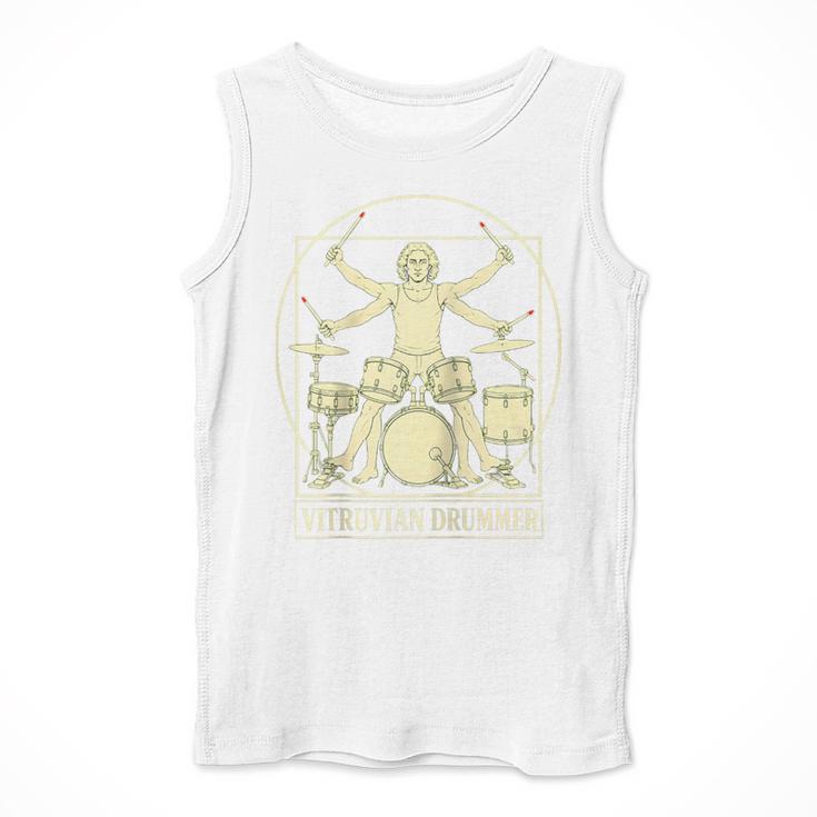 Vitruvian Drummer Drum Kit Music Lover Musician Men Raglan Baseball Tee Men Tank Top Vitruvian Drummer Drum Kit Music Lover Musician Men Raglan Baseball Tee Men Tank Top