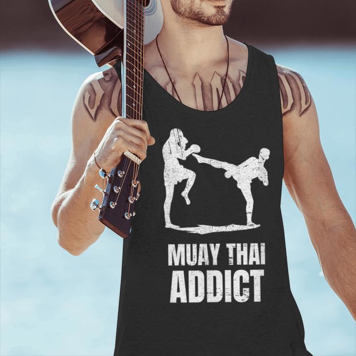 Addicted To Muay Thai Graphic Shirt Men Tank Top Addicted To Muay Thai Graphic Shirt Men Tank Top