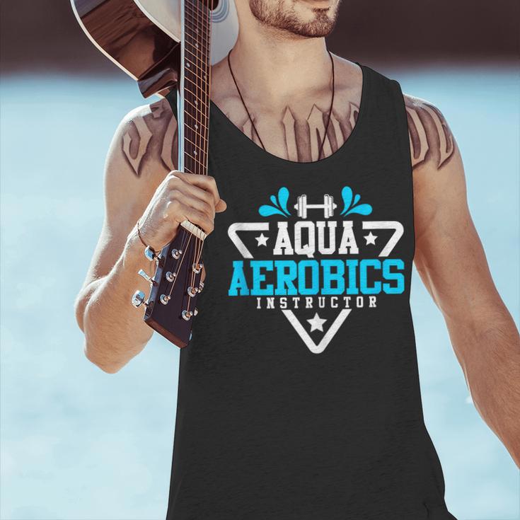 Aqua Aerobics Swimming Water Instructor Fitness Waterobics Men Tank Top Aqua Aerobics Swimming Water Instructor Fitness Waterobics Men Tank Top