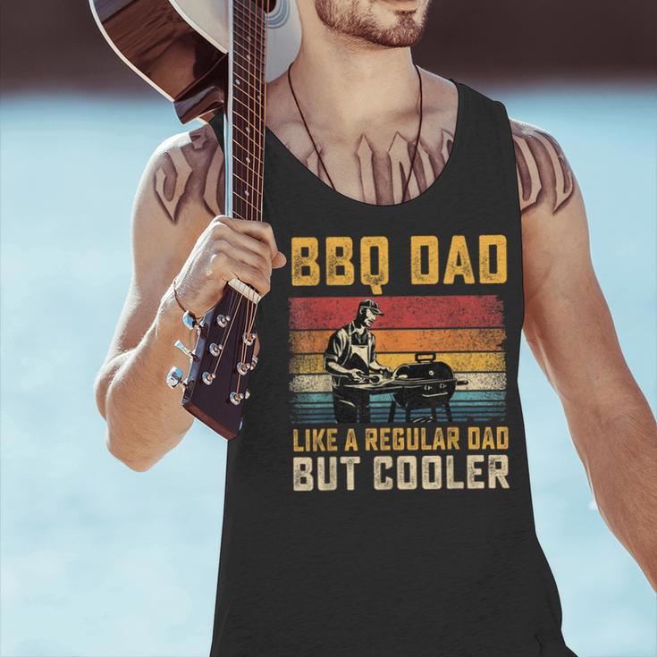 BBQ Dad Like Regular Dad But Cooler Father's Day Men Tank Top