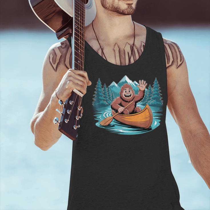 Canoe Art For Men Women Canoeing Canoe Kayak Lover Men Tank Top