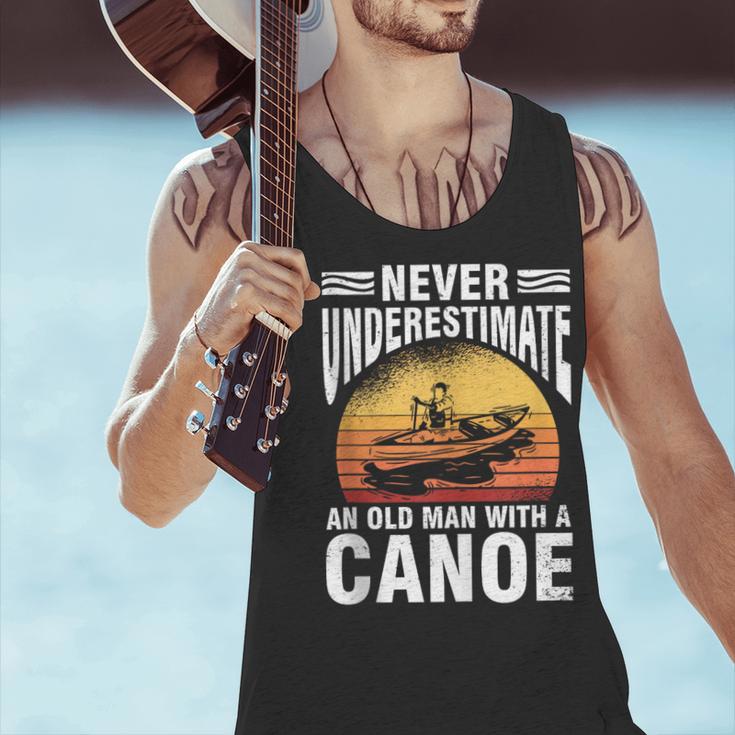Canoe Old Man Sleeveless Men Tank Top