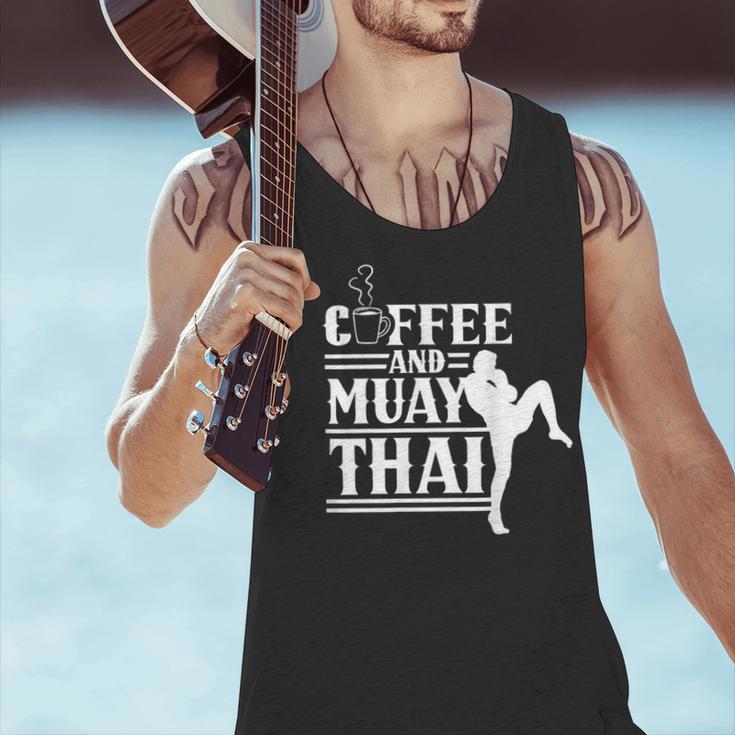 Coffee And Muay Thai Martial Arts Boxing Hobby Fighter Men Tank Top Coffee And Muay Thai Martial Arts Boxing Hobby Fighter Men Tank Top