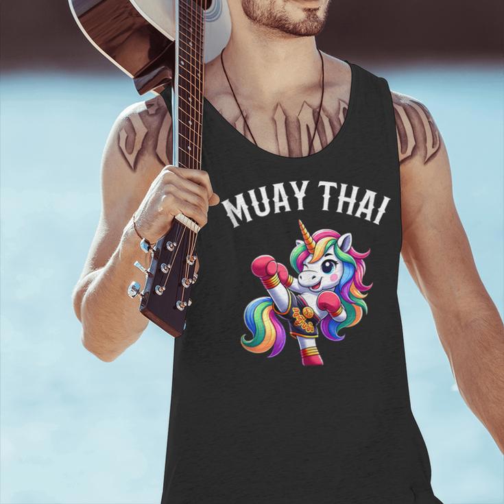Cute Muay Thai Unicorn Men Tank Top Cute Muay Thai Unicorn Men Tank Top