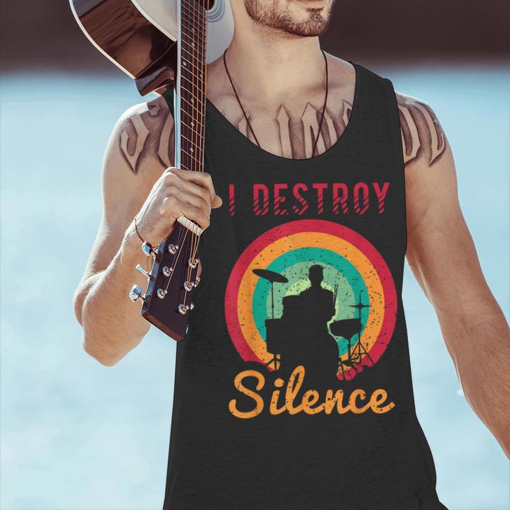 Drum Kit Tshirt For a Drummer With Percussion Instruments Men Tank Top Drum Kit Tshirt For a Drummer With Percussion Instruments Men Tank Top