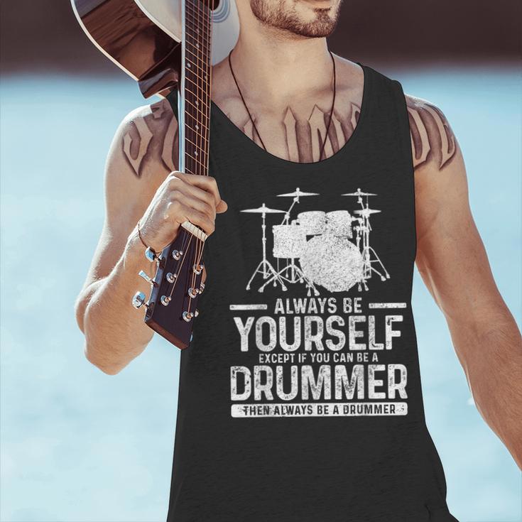 Drummer Drum Kit Saying Drummer Men Tank Top Drummer Drum Kit Saying Drummer Men Tank Top