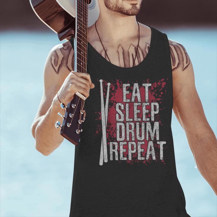 Drummer Eat Sleep Drum Repeat Drum Kit Musician Men Tank Top Drummer Eat Sleep Drum Repeat Drum Kit Musician Men Tank Top