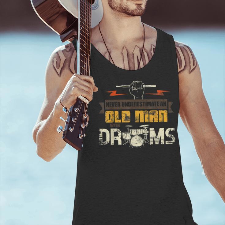 Drummer Drummer Pensioner Drum Kit Men Tank Top Drummer Drummer Pensioner Drum Kit Men Tank Top