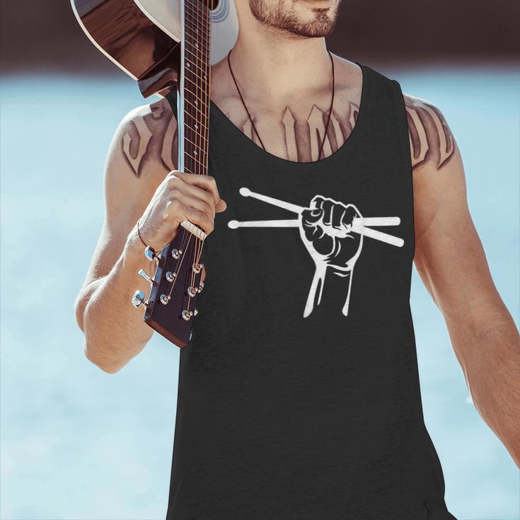 Drumsticks Hand Drum Kit Drummer Men Tank Top Drumsticks Hand Drum Kit Drummer Men Tank Top