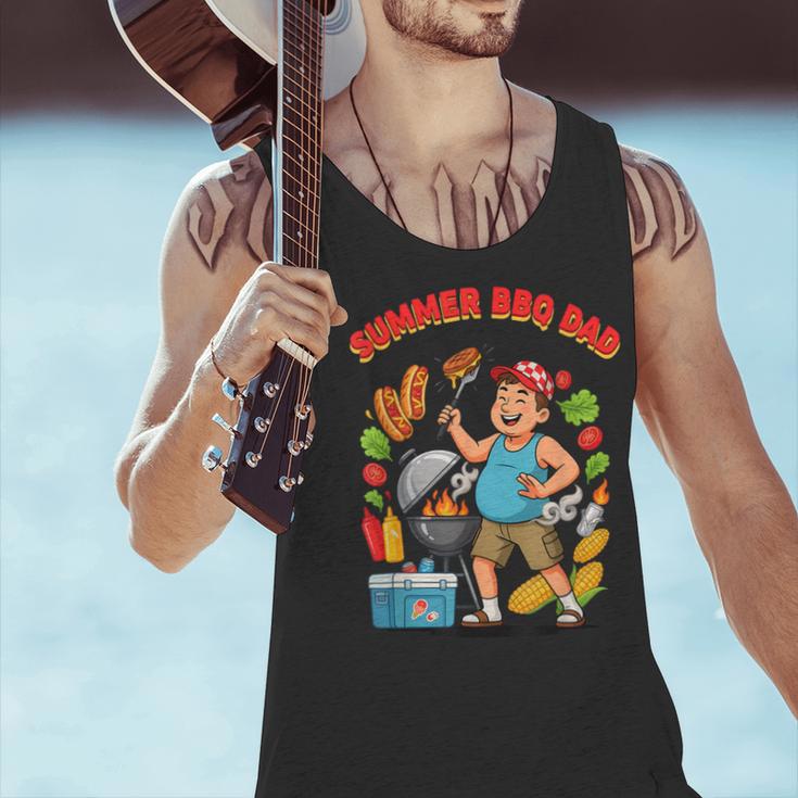 Fun Summer BBQ Dad For Grilling Enthusiasts Men Tank Top Fun Summer BBQ Dad For Grilling Enthusiasts Men Tank Top
