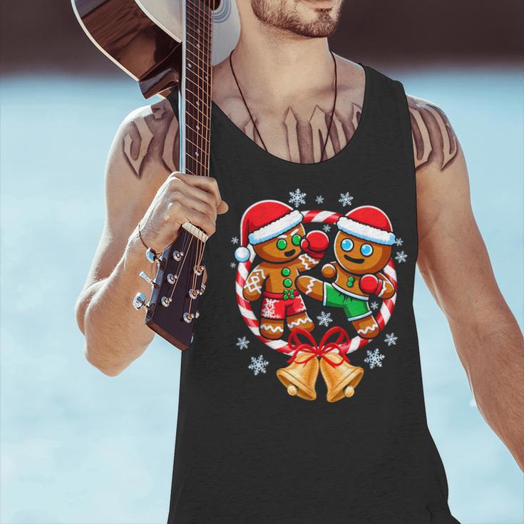 Gingerbread Cookies Christmas Fighting Muay Thai Men Tank Top