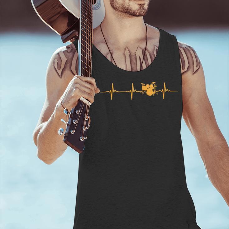 Great Drum Kit Heartbeat Drummer Men Tank Top Great Drum Kit Heartbeat Drummer Men Tank Top