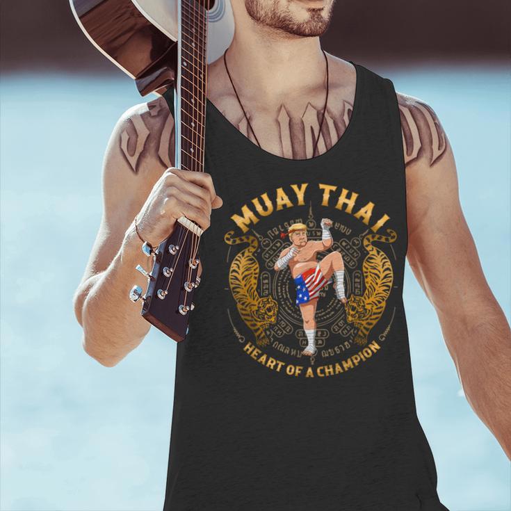 Heart Of a Champion Kickboxing And Muay Thai Trump Men Tank Top Heart Of a Champion Kickboxing And Muay Thai Trump Men Tank Top