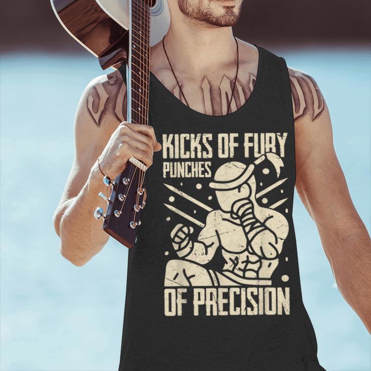 Kicks Of Fury Punches Of Precision Muay Thai Men Tank Top Kicks Of Fury Punches Of Precision Muay Thai Men Tank Top