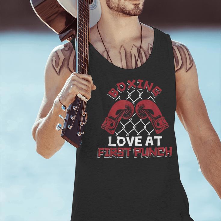 Love At First Punch Professional Boxer Muay Thai Boxing Men Tank Top Love At First Punch Professional Boxer Muay Thai Boxing Men Tank Top
