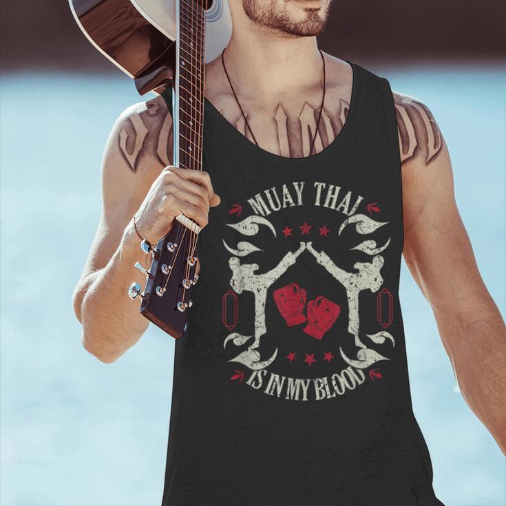 Muay Thai Is In My Blood Traditional Fighters Thai Boxing Men Tank Top Muay Thai Is In My Blood Traditional Fighters Thai Boxing Men Tank Top