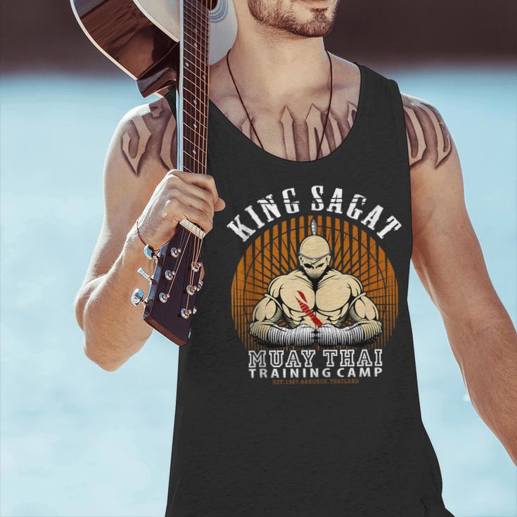 Muay Thai Boxing Training Gym Sagat Training Camp Men Tank Top
