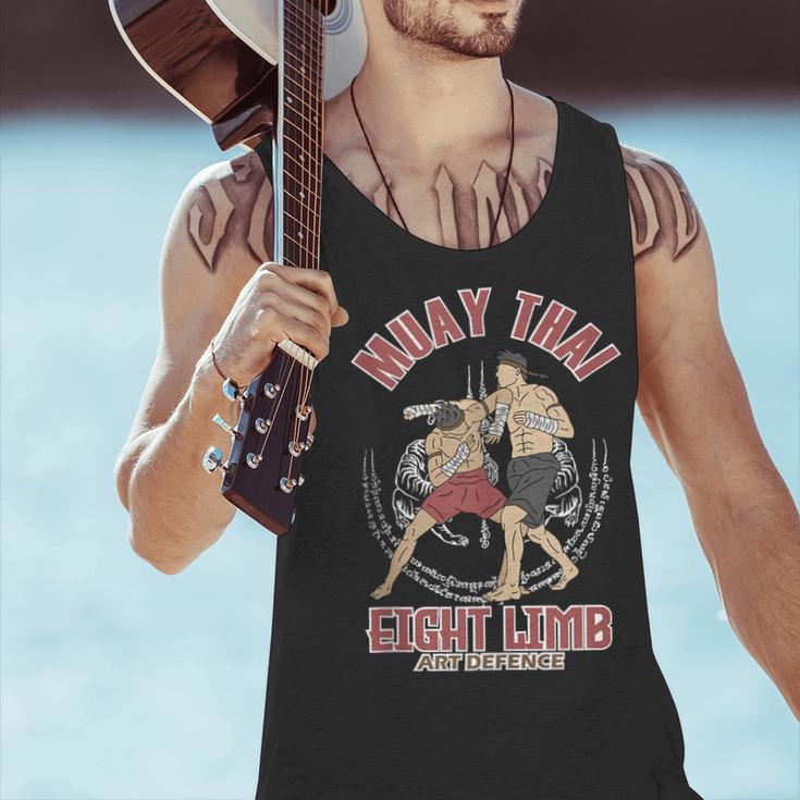 Muay Thai Eight Limb Art Defence Men Tank Top