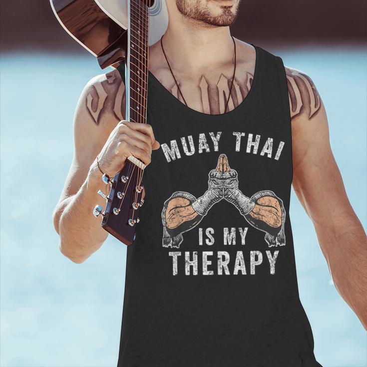 Muay Thai Fighter Martial Arts Sport Muay Thai Men Tank Top