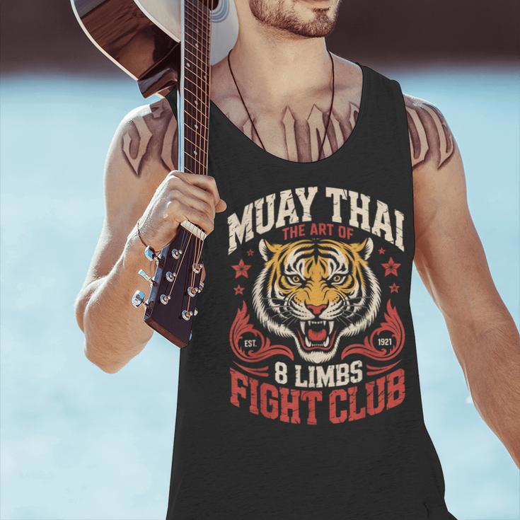 Muay Thai Fighter Tiger 8 Limbs Thai Boxing Men Tank Top Muay Thai Fighter Tiger 8 Limbs Thai Boxing Men Tank Top