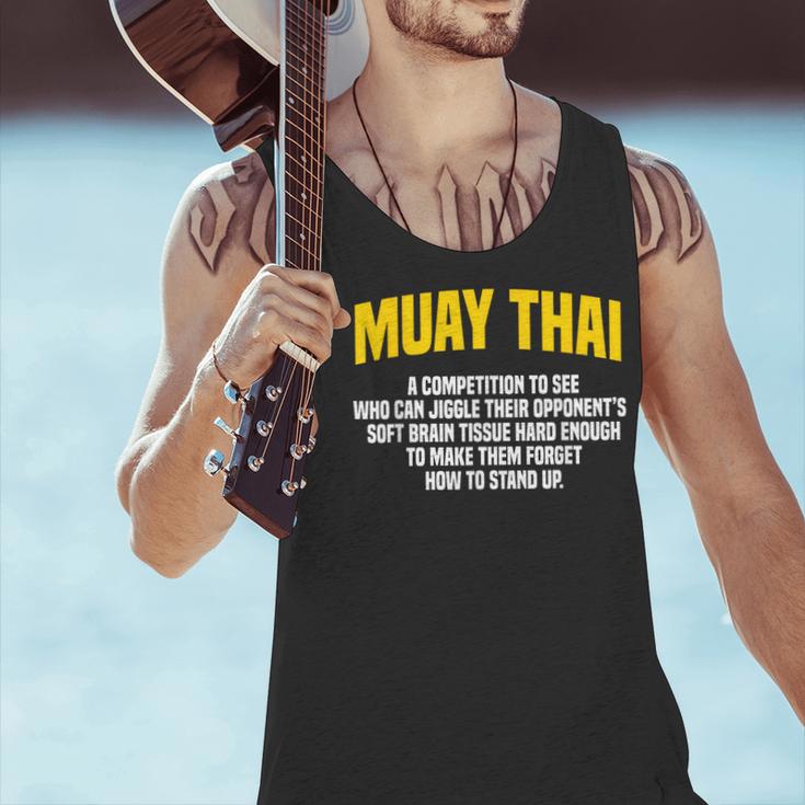 Muay Thai Martial Arts Combat Sports Men Tank Top
