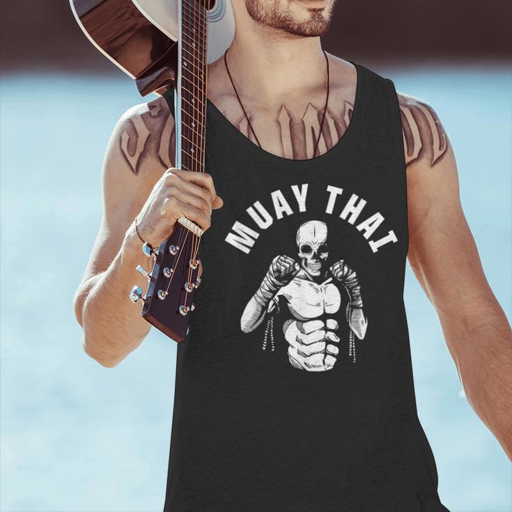 Muay Thai Skeleton Fighter MMA Club Coach Martial Arts Fight Men Tank Top Muay Thai Skeleton Fighter MMA Club Coach Martial Arts Fight Men Tank Top