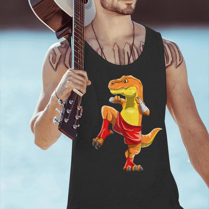 Muay Thai T-Rex Thai Boxing Men Tank Top