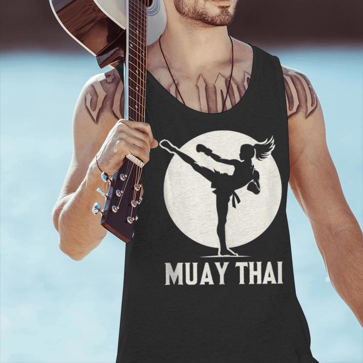 Muay Thai Woman Image Men Tank Top Muay Thai Woman Image Men Tank Top