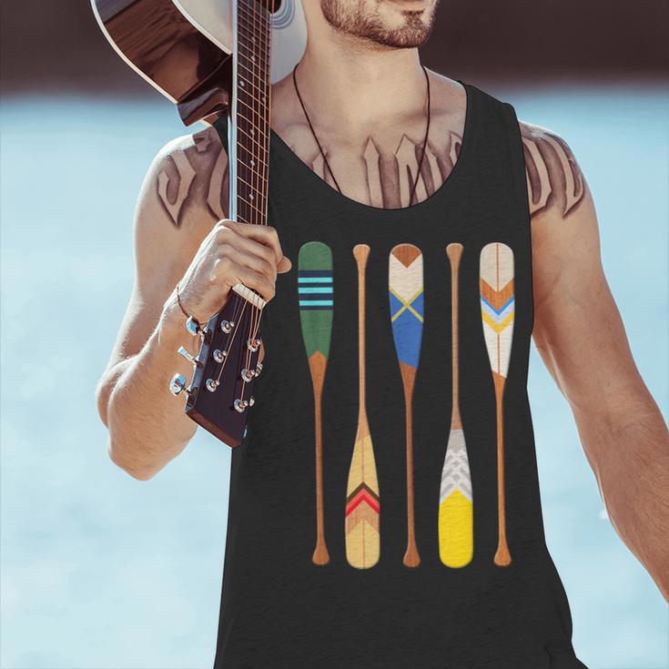 Paddle Canoe Men Tank Top