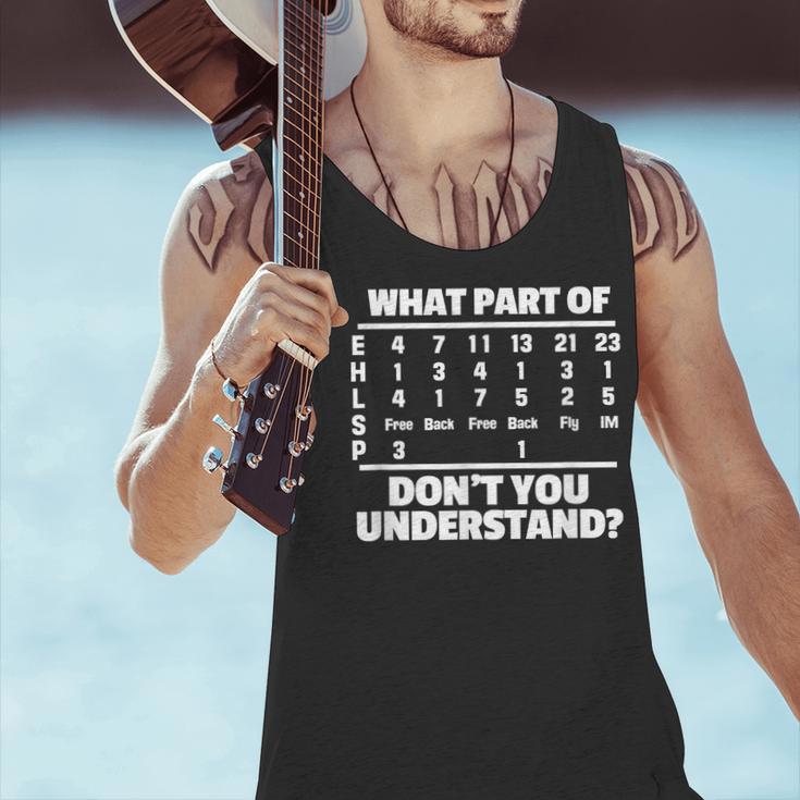 What Is Part Of Don't You Understand Swimming Swimmer Swimming Men Tank Top What Is Part Of Don't You Understand Swimming Swimmer Swimming Men Tank Top