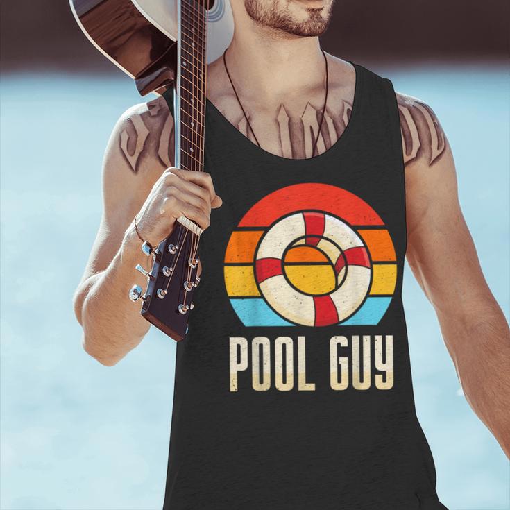 Pool Guy Swimming Attendant Attendants Rescuer Men Tank Top Pool Guy Swimming Attendant Attendants Rescuer Men Tank Top