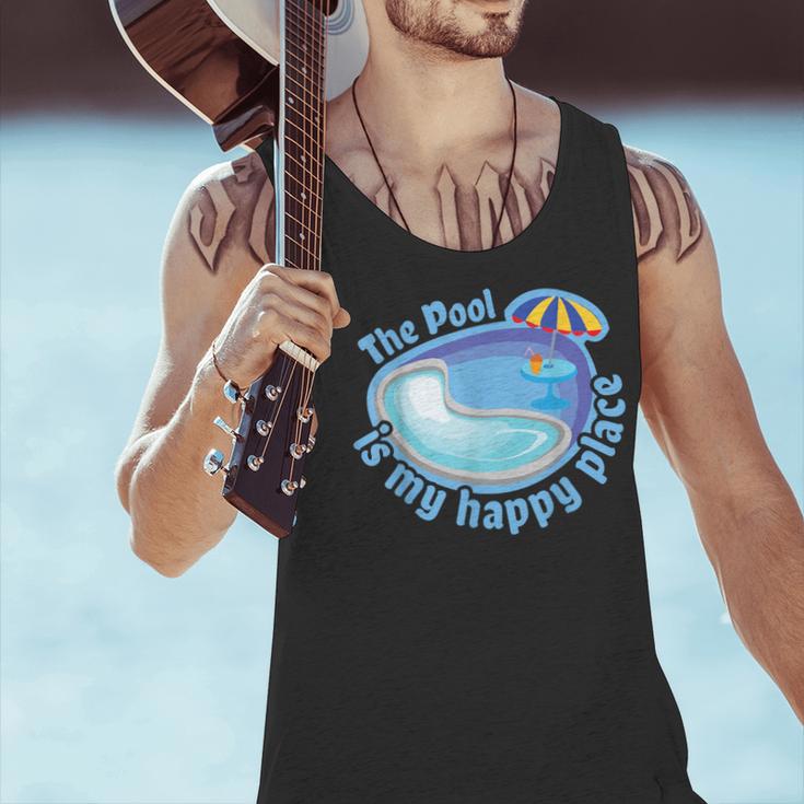 The Pool Is My Happy PlaceShirt Summer Swimming Tee Men Tank Top The Pool Is My Happy PlaceShirt Summer Swimming Tee Men Tank Top