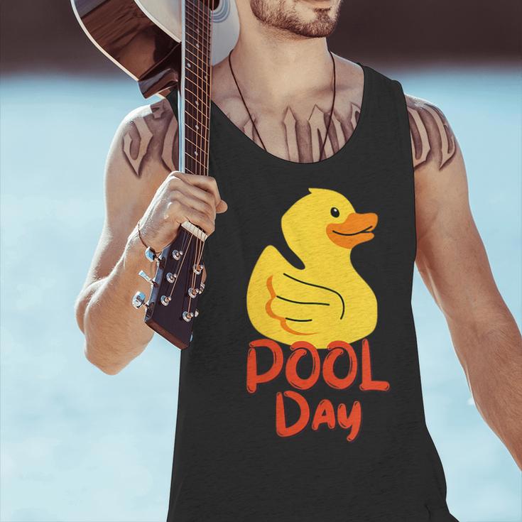 Pool Swimming Day Men Tank Top