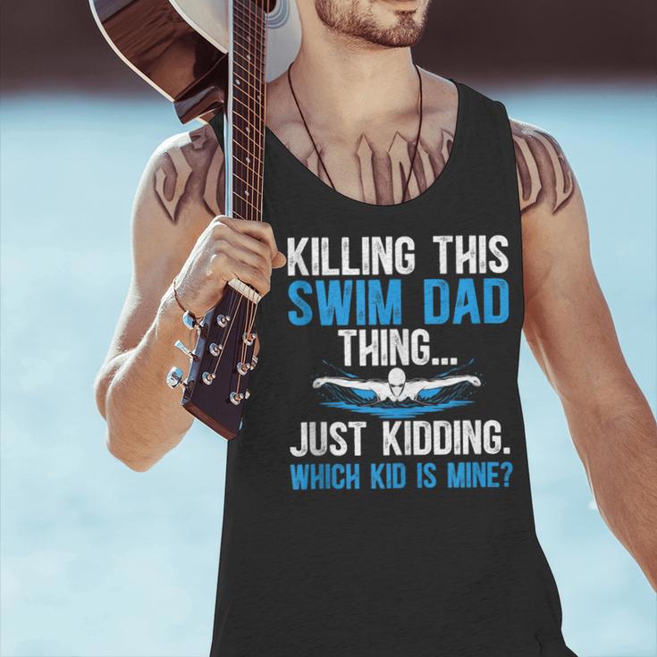 This Swim Dad Thing Swimming Dad Of A Swimmer Father Men Tank Top This Swim Dad Thing Swimming Dad Of A Swimmer Father Men Tank Top