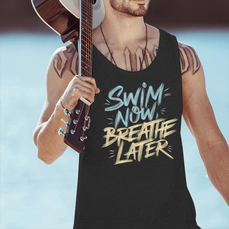 Swimmer Saying Swim Team Swimming Men Tank Top Swimmer Saying Swim Team Swimming Men Tank Top